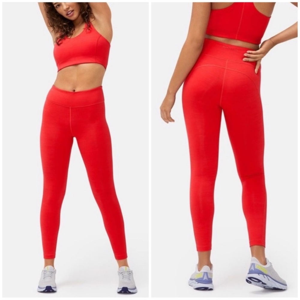 Outdoor Voices Flex 7/8 Leggings Scarlet Size M